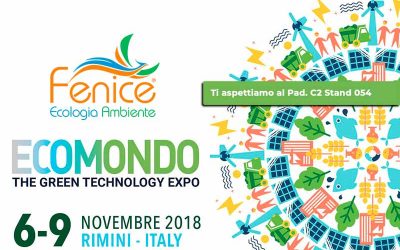 Ecomondo 2018 dal 6 al 9 Novembre: Fenice Srl tra gli espositori