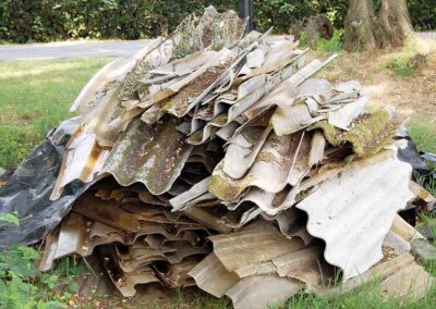 Smaltimento terra con amianto